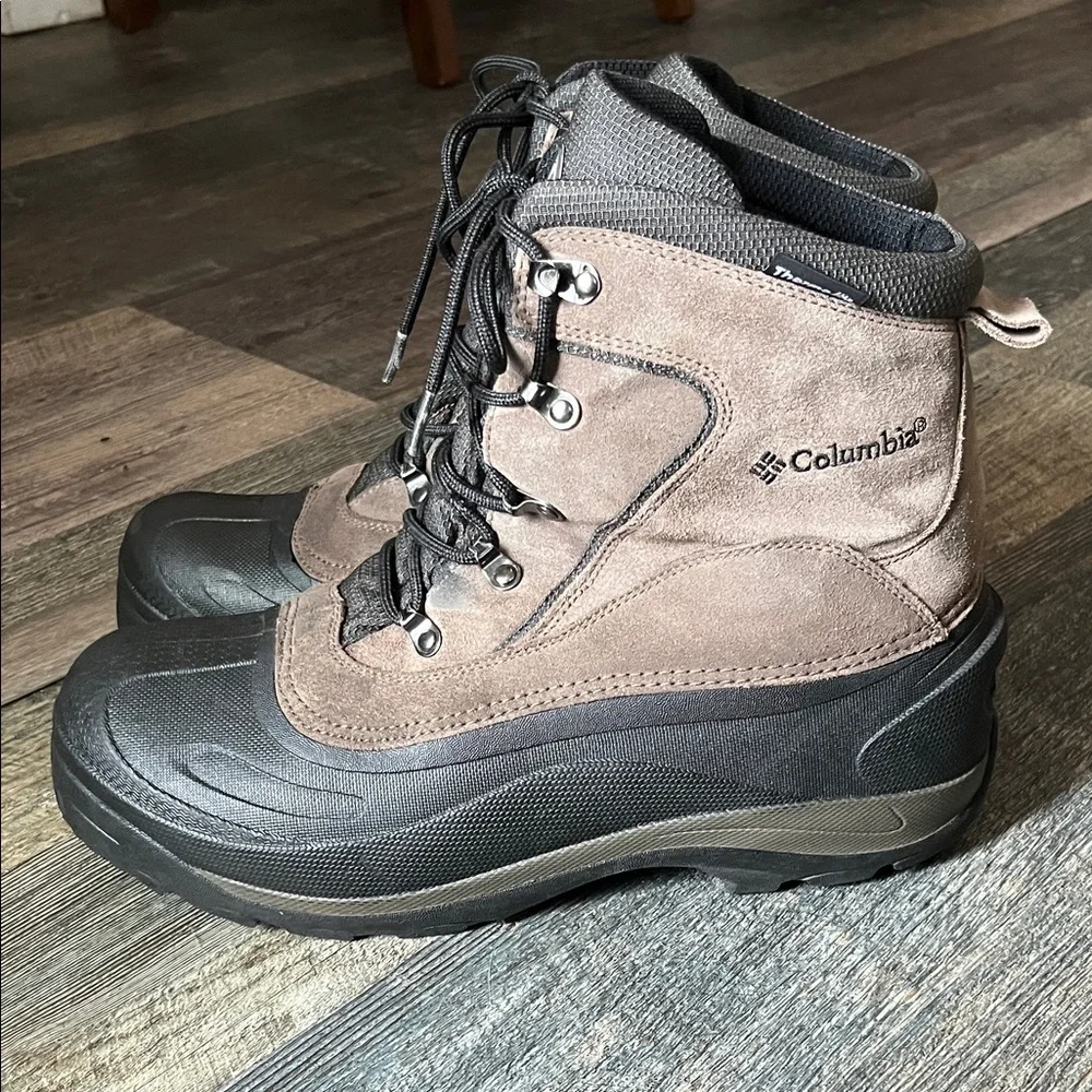 COLUMBIA Cascadian SUMMIT Brown Black Lace Up Boots Men's